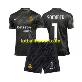 Barn Fotballdrakter Keeper Inter Milan Yann Sommer 1 Tredje 2024-25 Kortermet